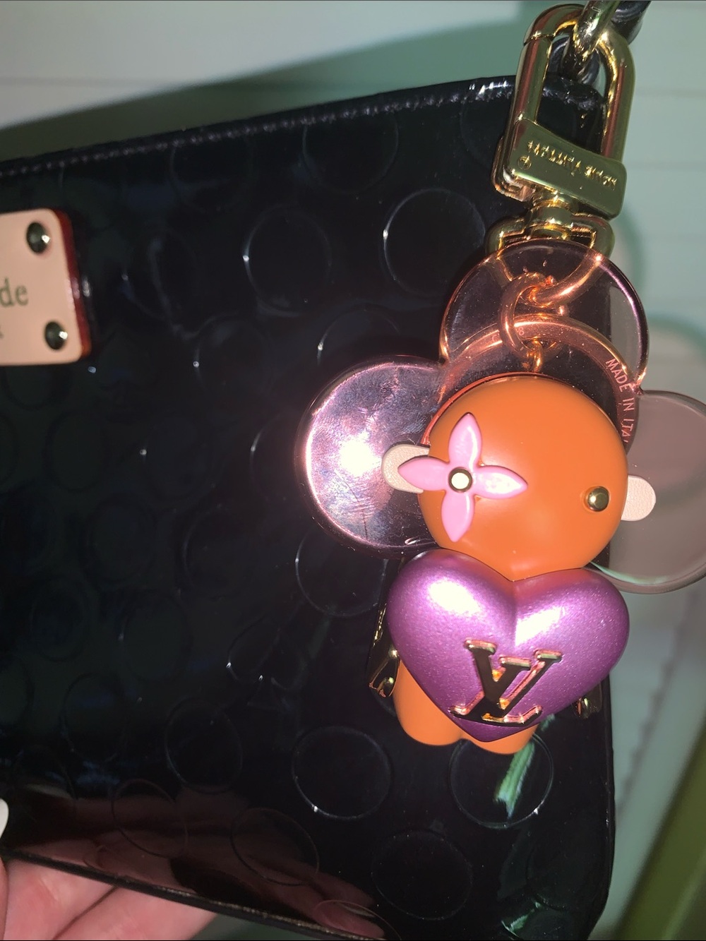 Louis Vuitton Vivienne purse/bag charm keychain - Picture 5 of 9